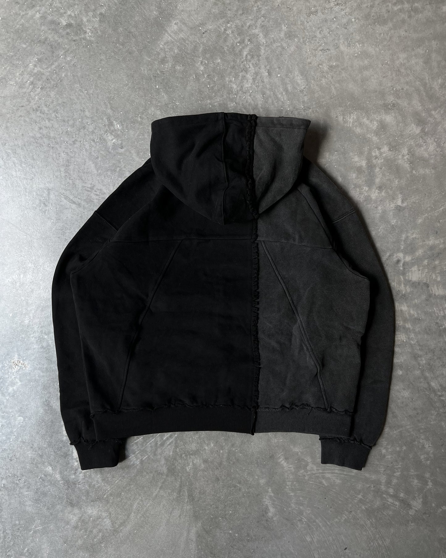 SPLIT PULLOVER (NOIR/COAL)