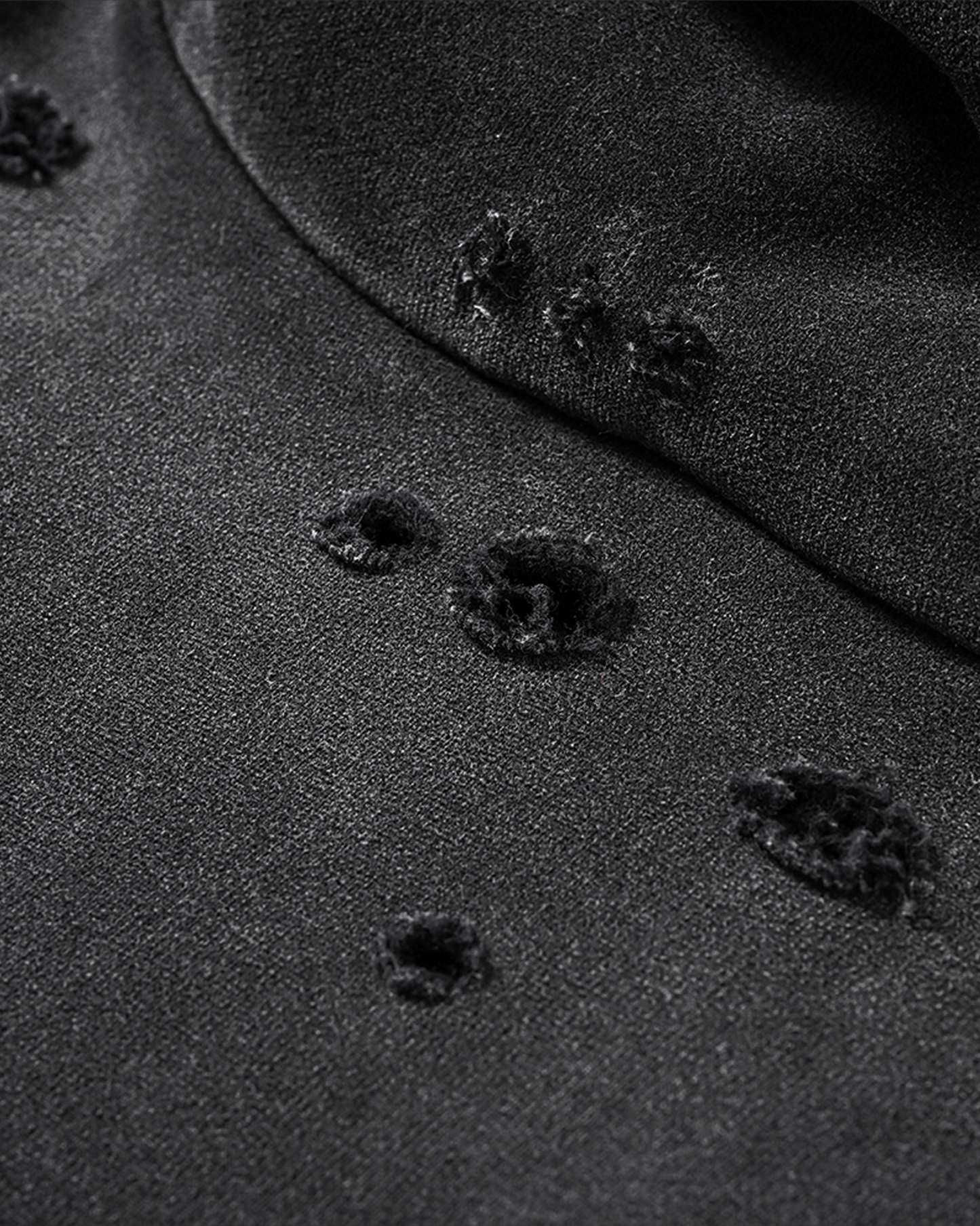 RUIN MASKED HOODIE (COAL)