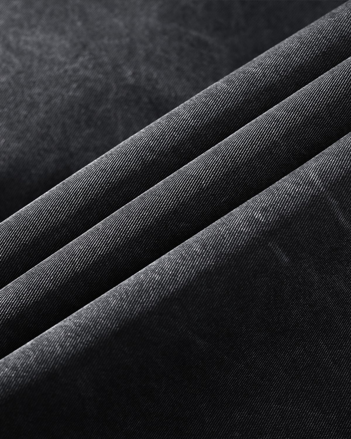 DYED NYLON BOMBER (COAL)