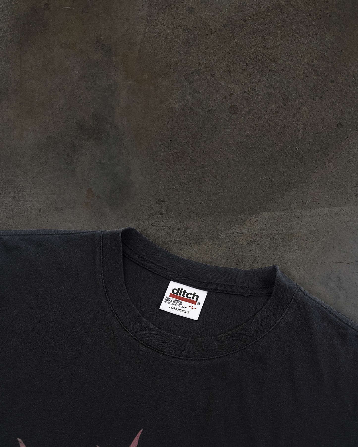 BUNNY TEE (COAL)