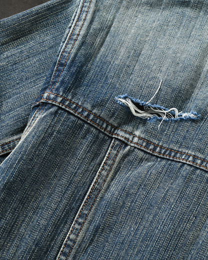 FADED DENIM JACKET (DIRTY WASH)