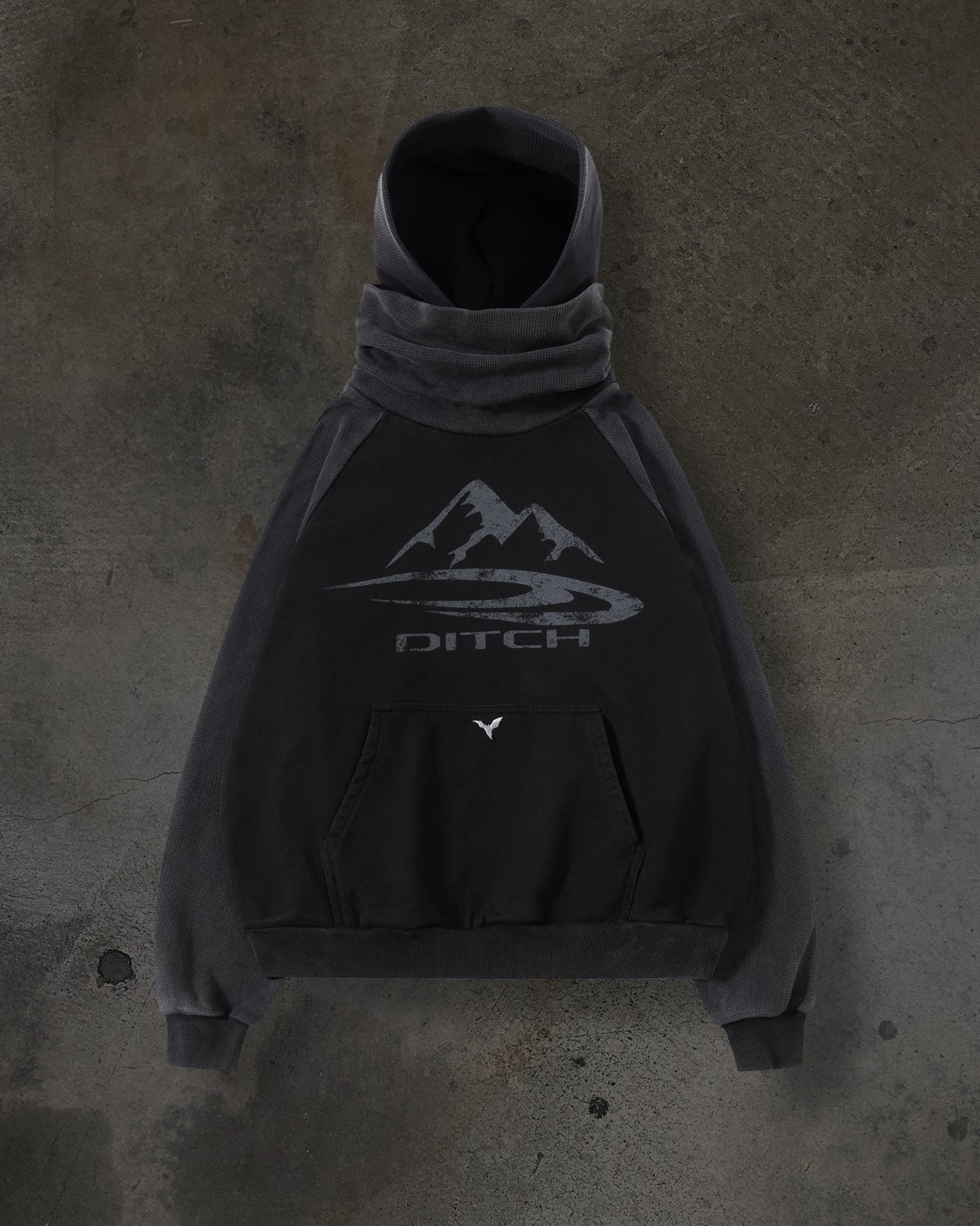 SUMMIT MASKED HOODIE (COAL/THERMAL)