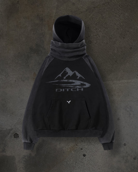 SUMMIT MASKED HOODIE (COAL/THERMAL)