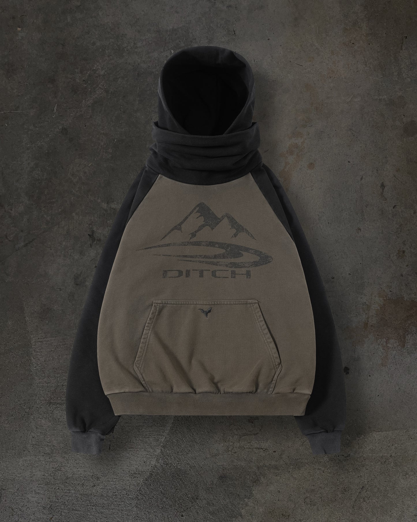 SUMMIT MASKED HOODIE (ASH)