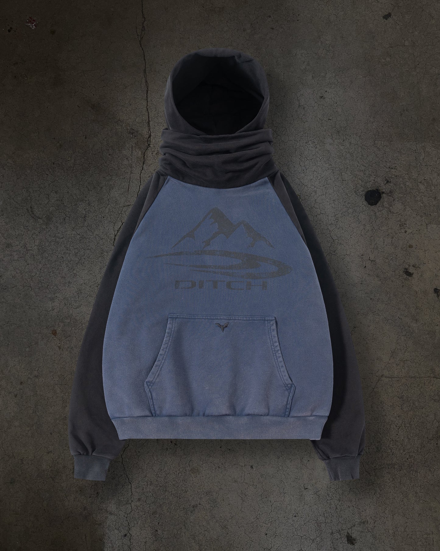 SUMMIT MASKED HOODIE (BLEU)