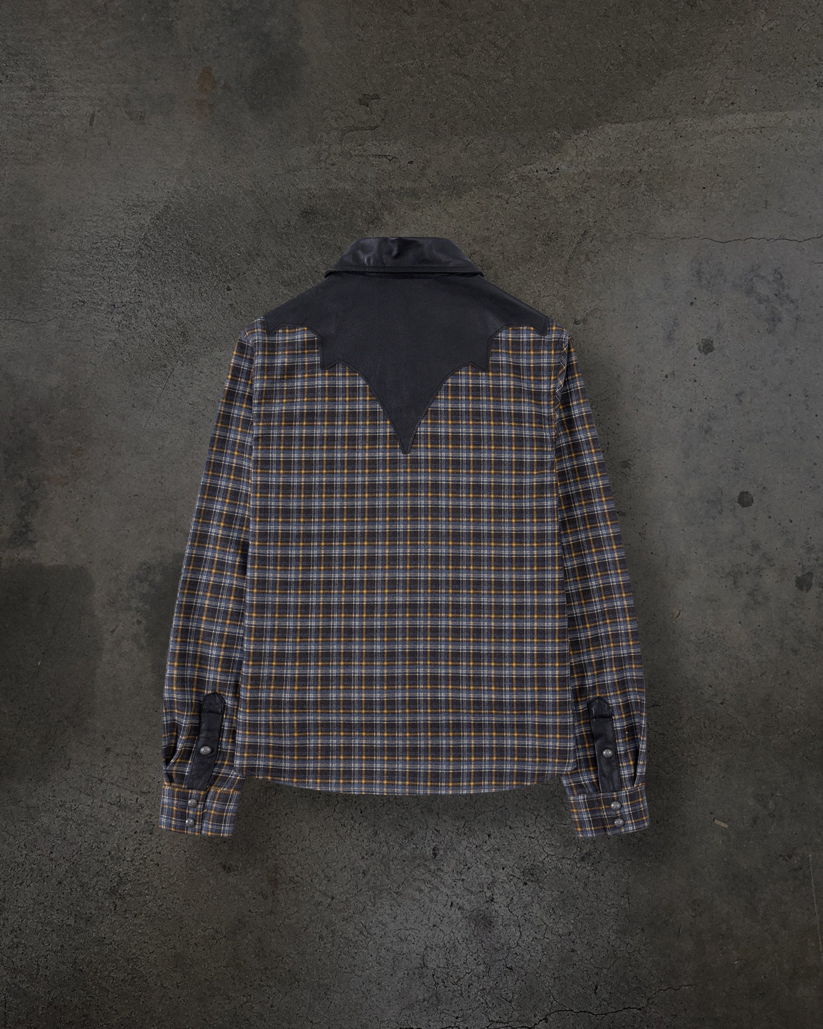 LEATHER FLANNEL (BROWN)