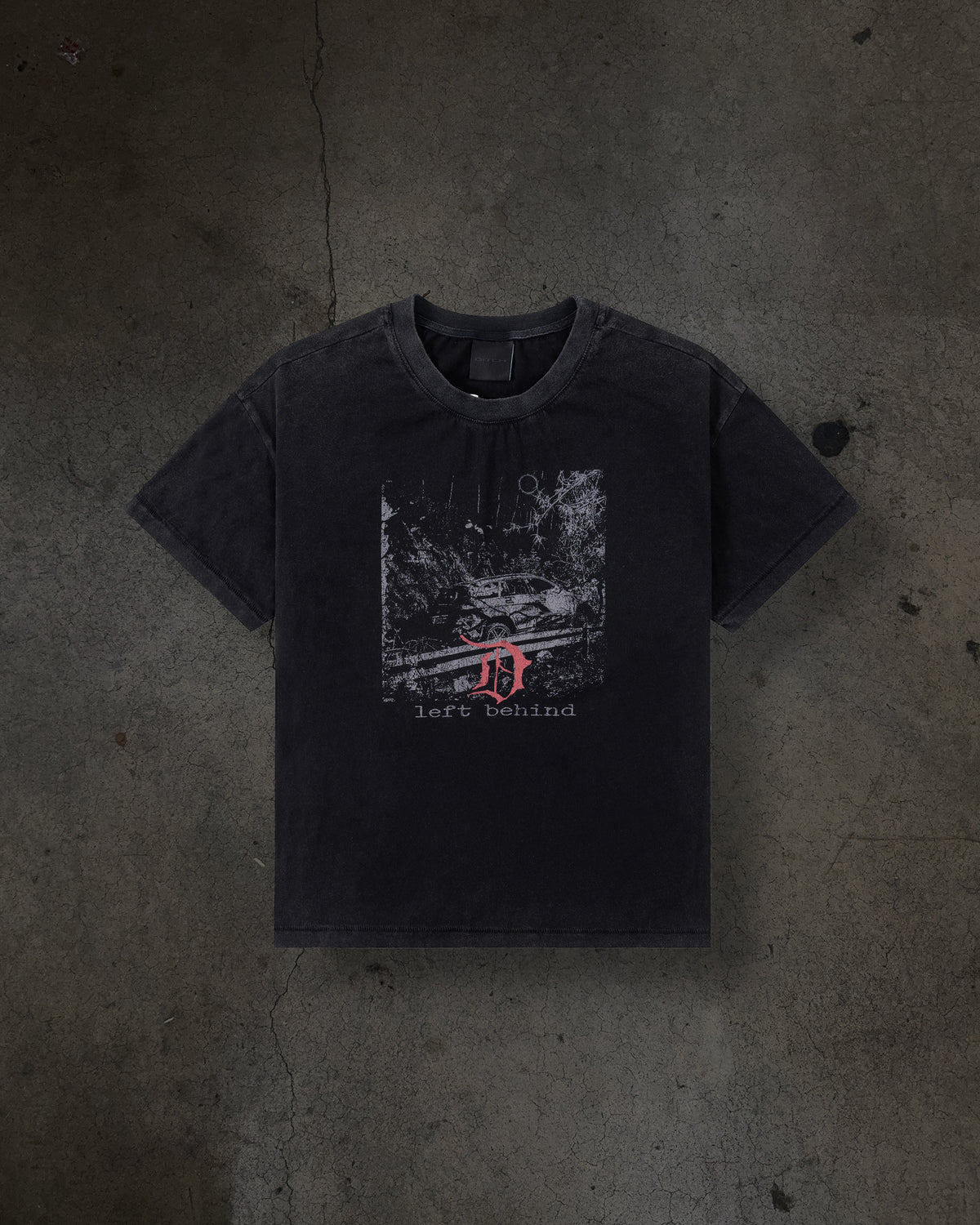 CAR CRASH TEE (COAL)