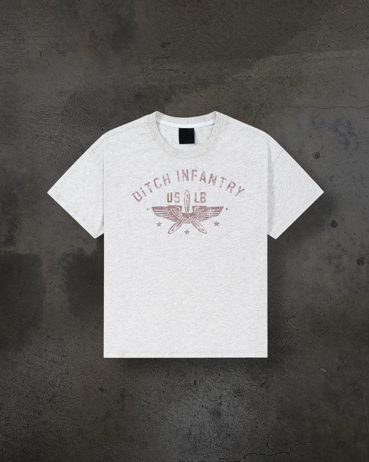 INFANTRY TEE (HEATHER)