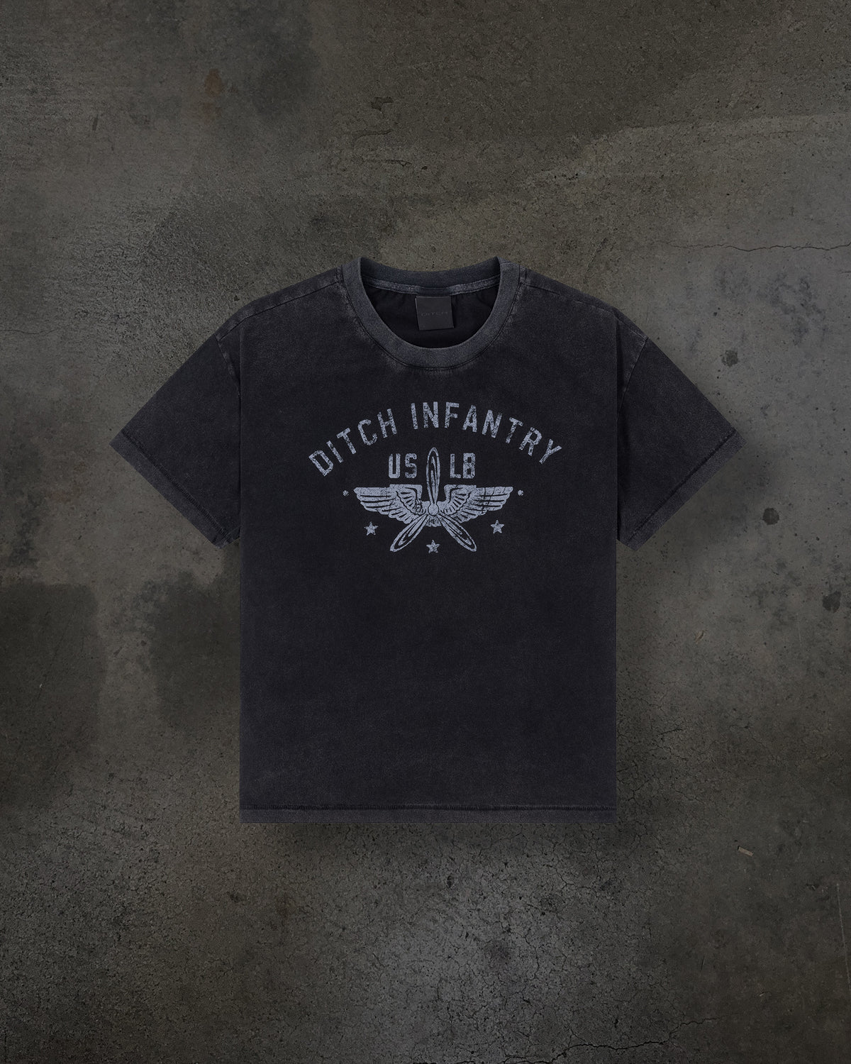 INFANTRY TEE (COAL)
