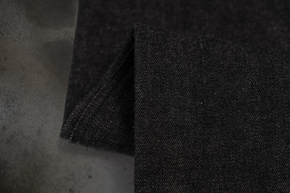 JAPANESE SELVEDGE SLUB DOUBLE KNEES (COAL)