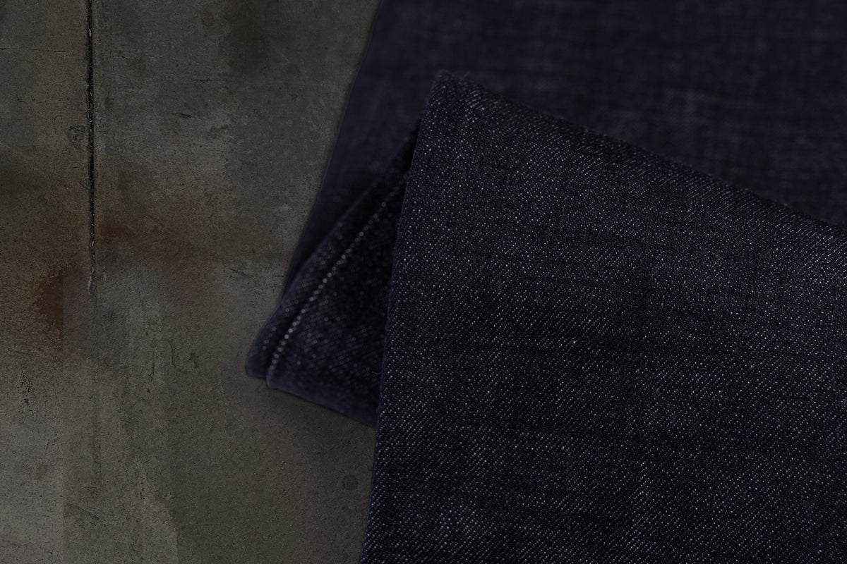 JAPANESE SELVEDGE SLUB DOUBLE KNEES (INDIGO)