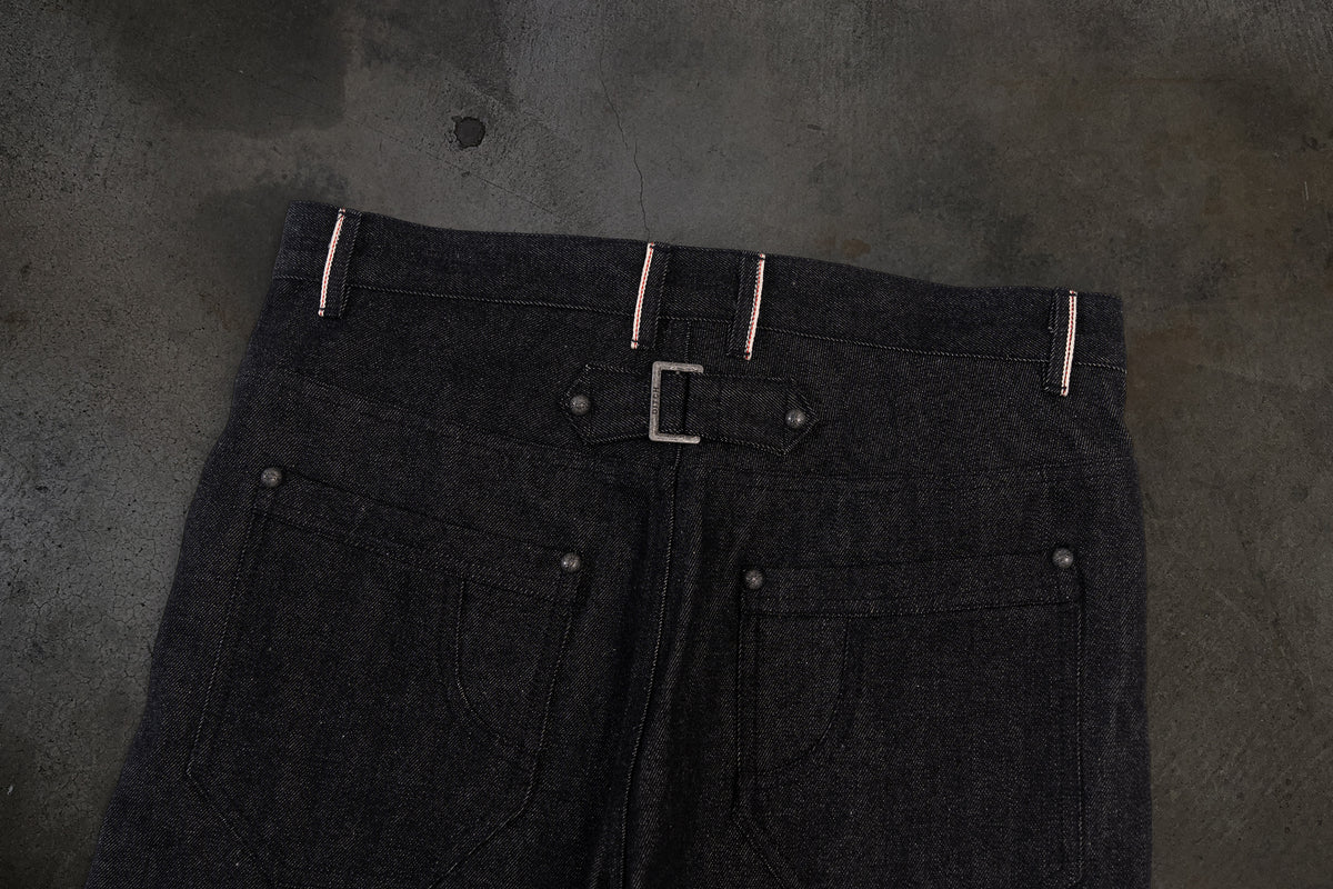 JAPANESE SELVEDGE SLUB DENIM (COAL)