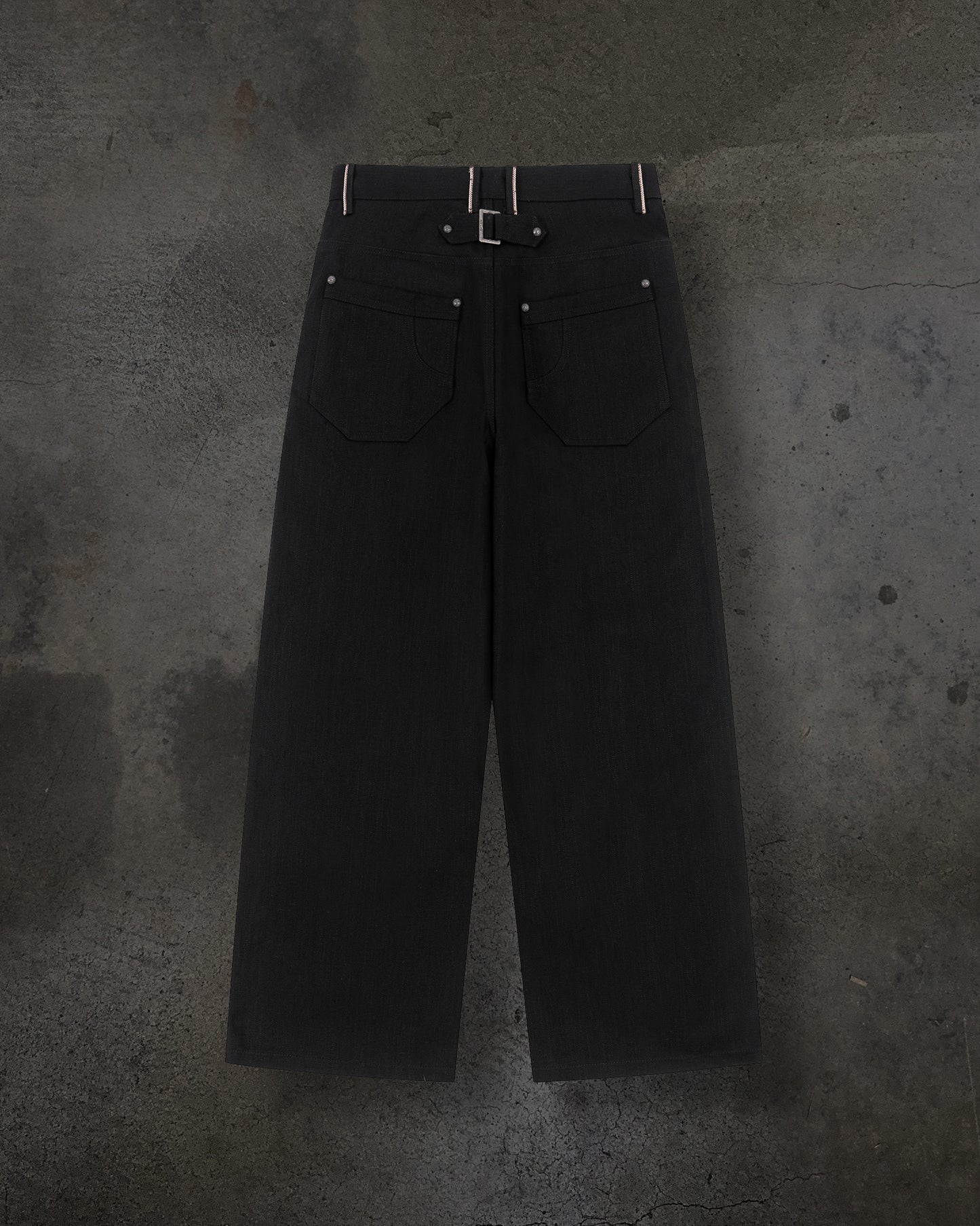 JAPANESE SELVEDGE SLUB DENIM (JET BLACK)