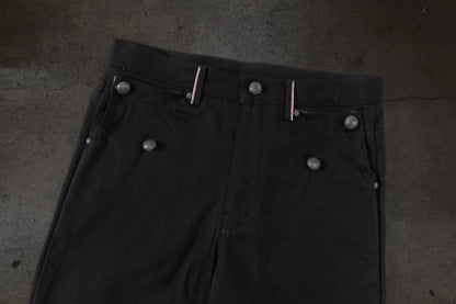 JAPANESE SELVEDGE SLUB DENIM (JET BLACK)