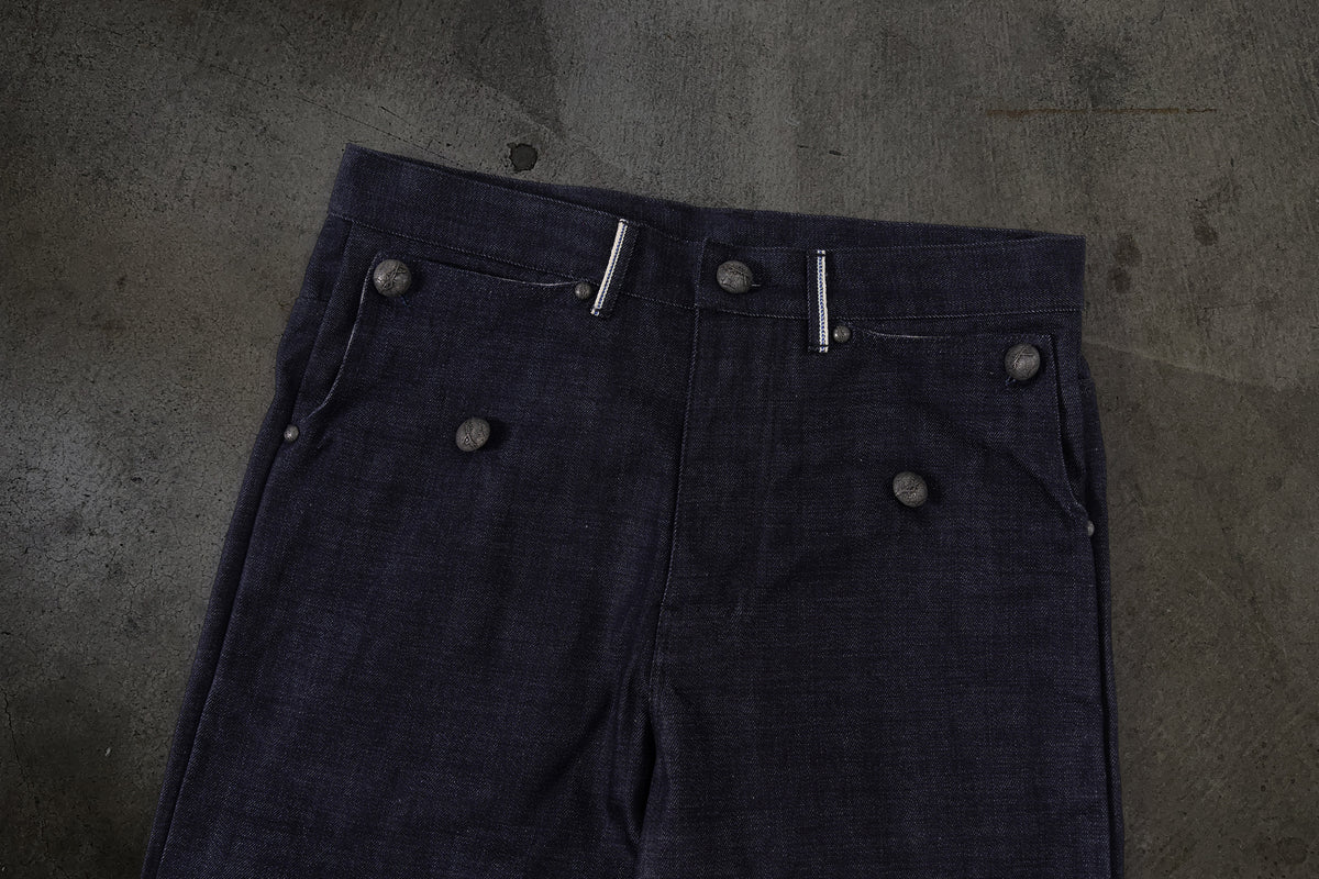 JAPANESE SELVEDGE SLUB DENIM (INDIGO)