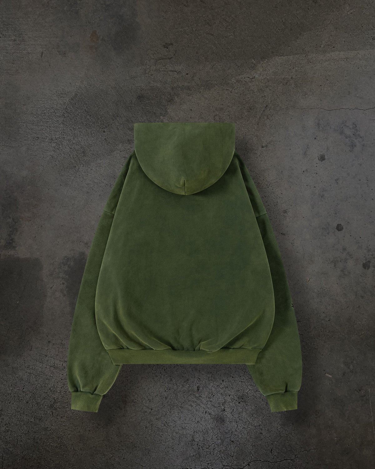 ATHLETIC BARBED ZIPUP (PINE)