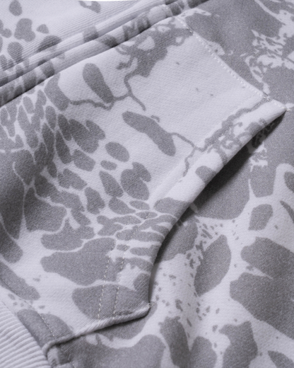 SNOW TRIBAL ZIPUP (WHITE)