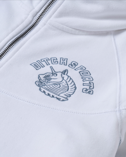 SPORT TRACK HOODIE (WHT/FLINT)