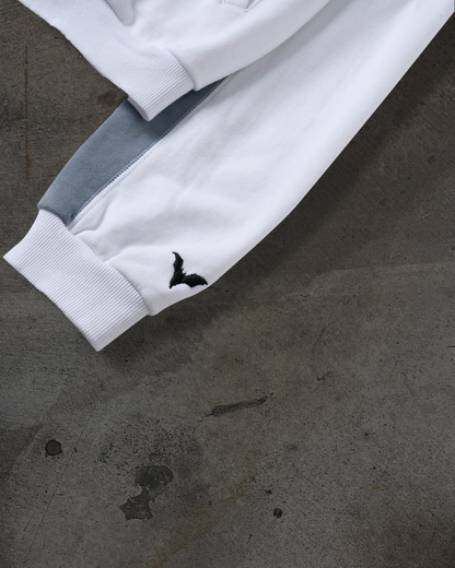 SPORT TRACK HOODIE (WHT/FLINT)