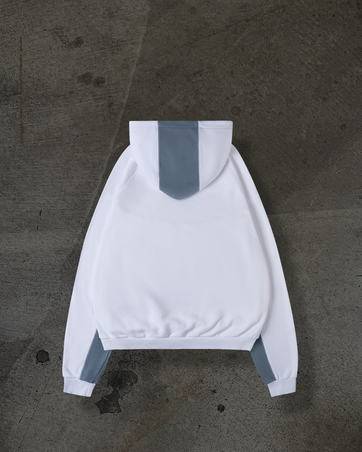SPORT TRACK HOODIE (WHT/FLINT)