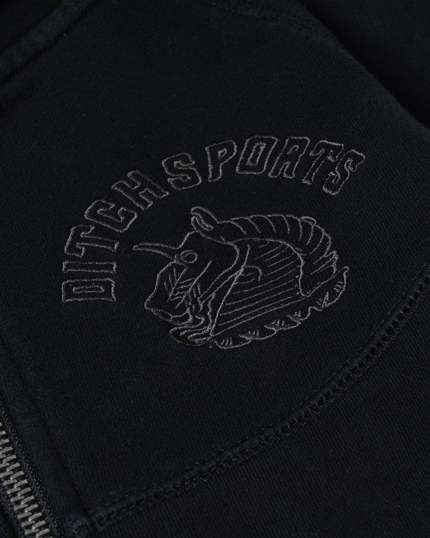 SPORT TRACK HOODIE (BLK/ASH)
