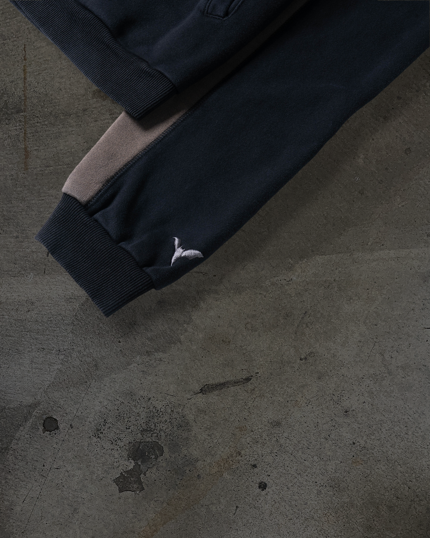 SPORT TRACK HOODIE (BLK/ASH)