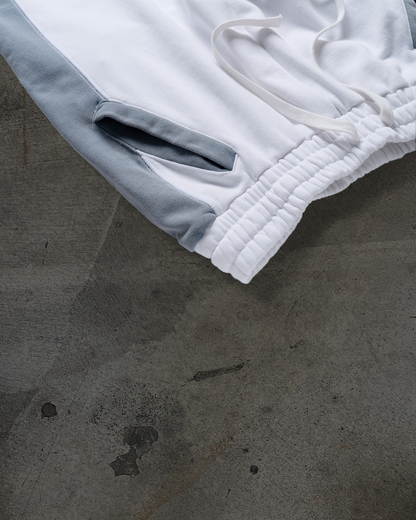 SPORT TRACK SWEATS (WHT/FLINT)