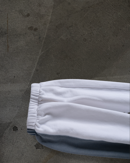 SPORT TRACK SWEATS (WHT/FLINT)