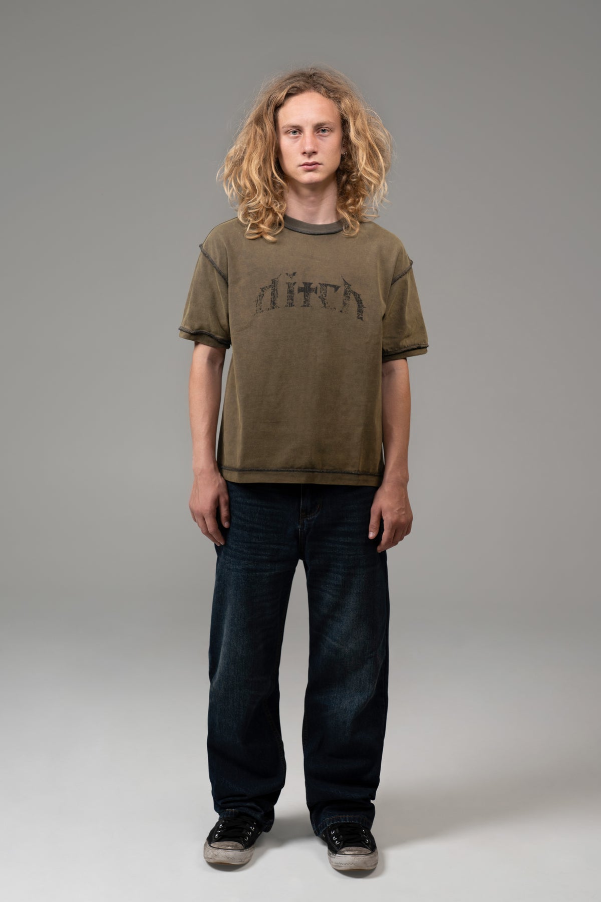 LOGO TEE (ASH)