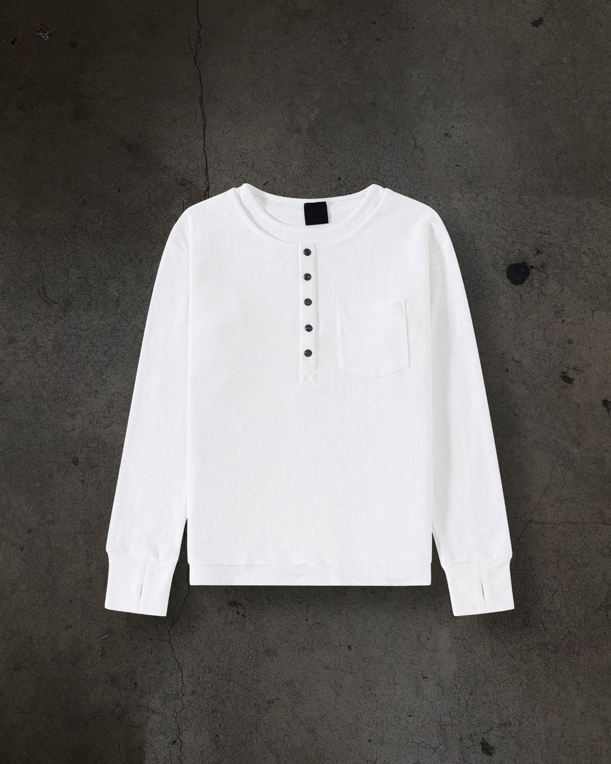 SLUB HENLEY (BONE)