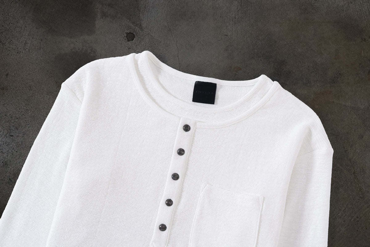 SLUB HENLEY (BONE)