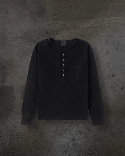 SLUB HENLEY (NOIR)