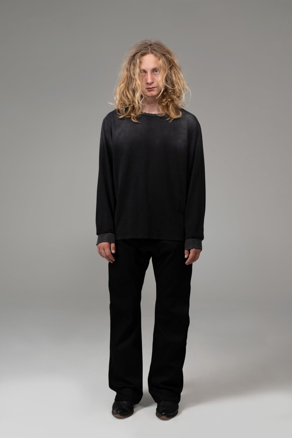 FADED LONG SLEEVE (COAL)
