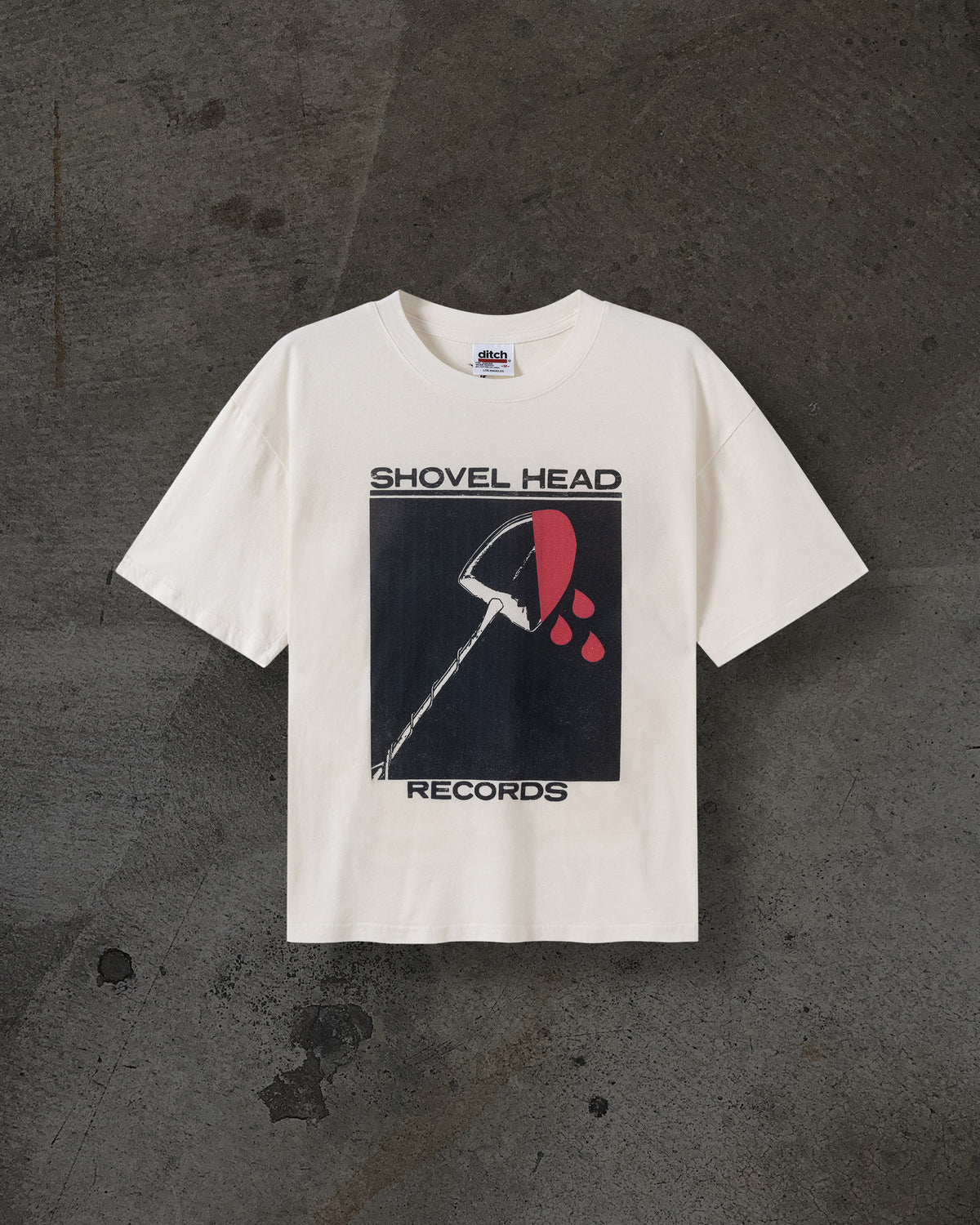 RECORDS TEE (OFFWHITE)