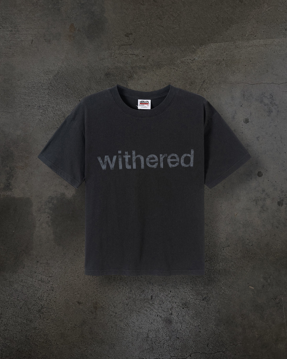 WITHERED TEE (COAL)