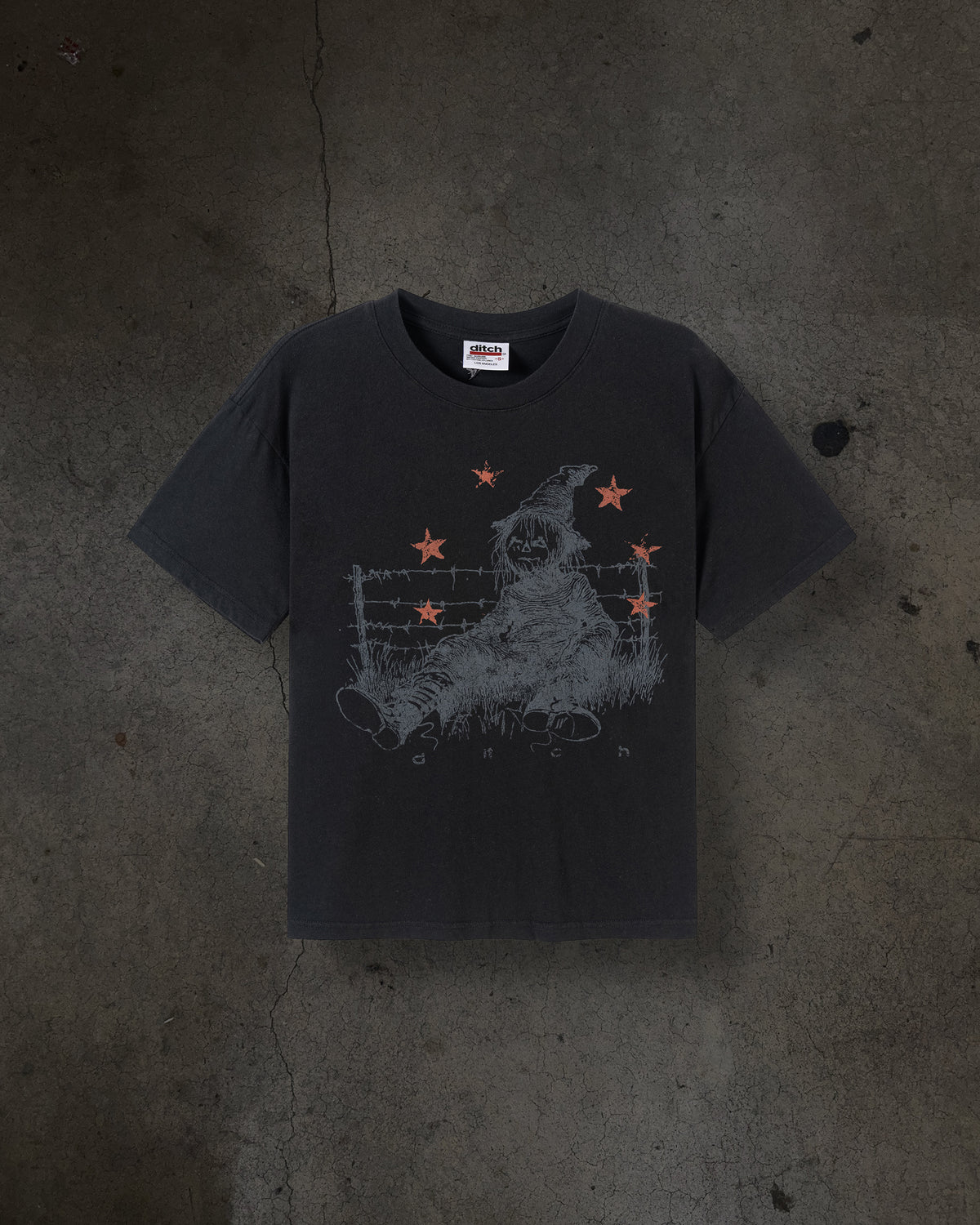 SCARECROW TEE (COAL)
