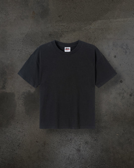VINTAGE BLANK TEE (COAL)