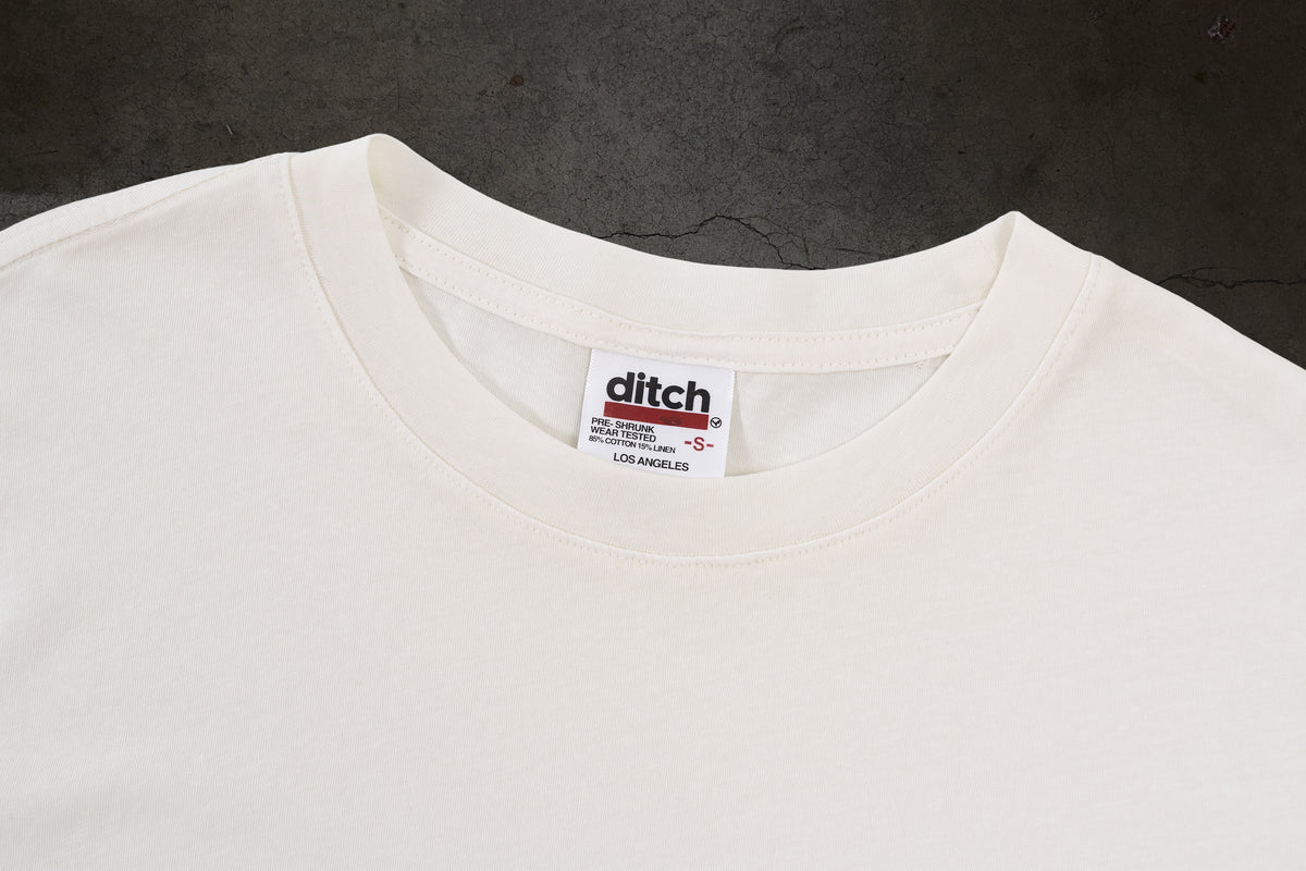 VINTAGE BLANK TEE (OFFWHITE)