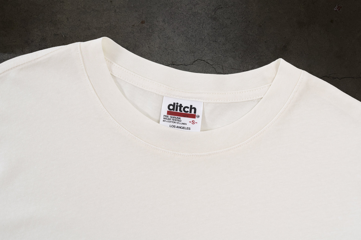VINTAGE BLANK TEE (OFFWHITE)