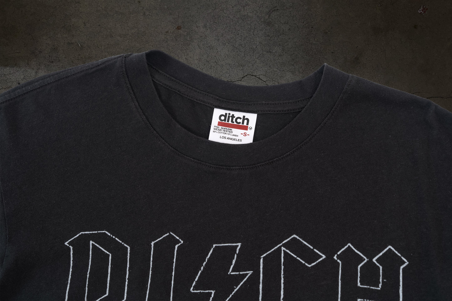 DITCH BAND TEE (COAL)