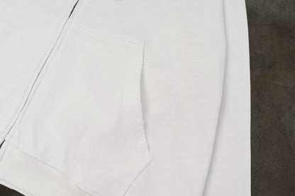 SLUB ZIPUP (BONE)