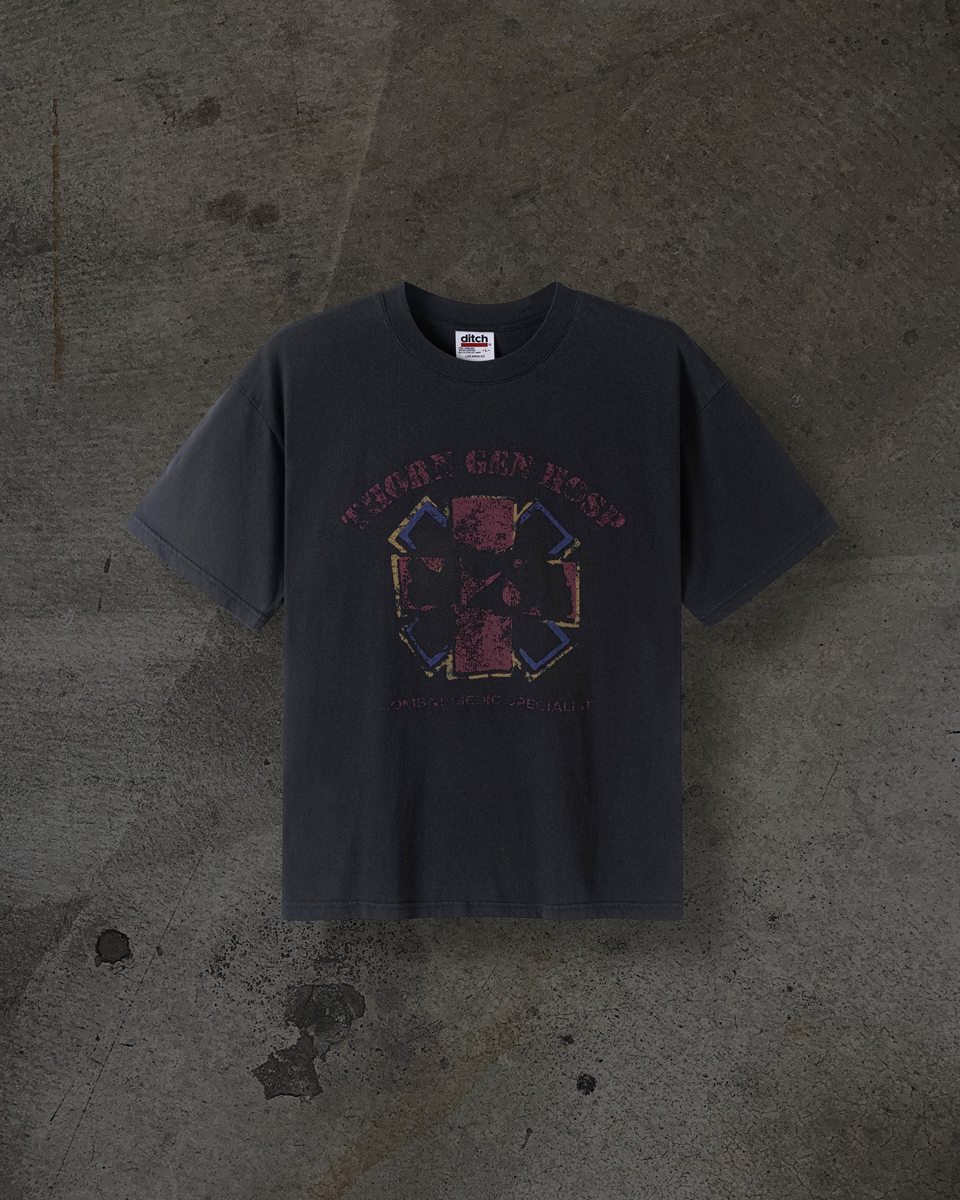 HOSPITAL TEE (COAL) – ditch