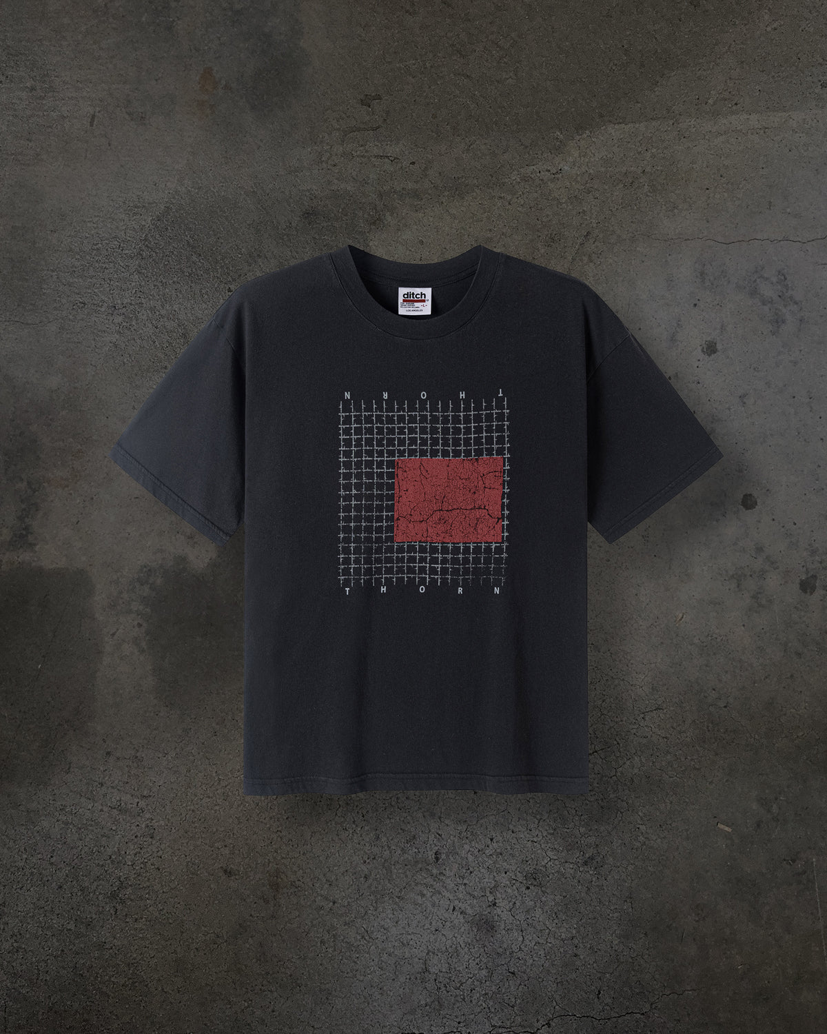 GRAPH TEE (COAL)