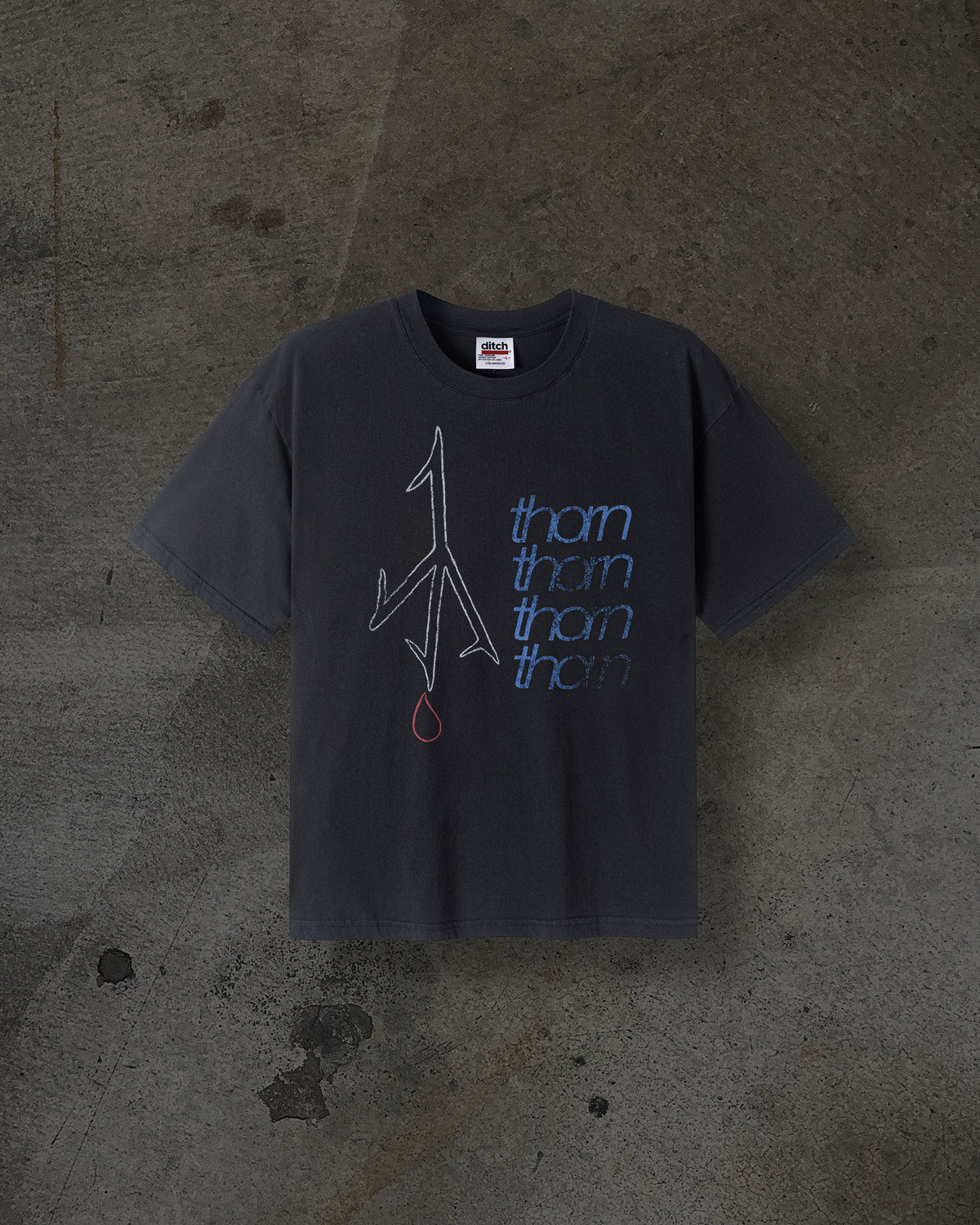 ERASER TEE (COAL)