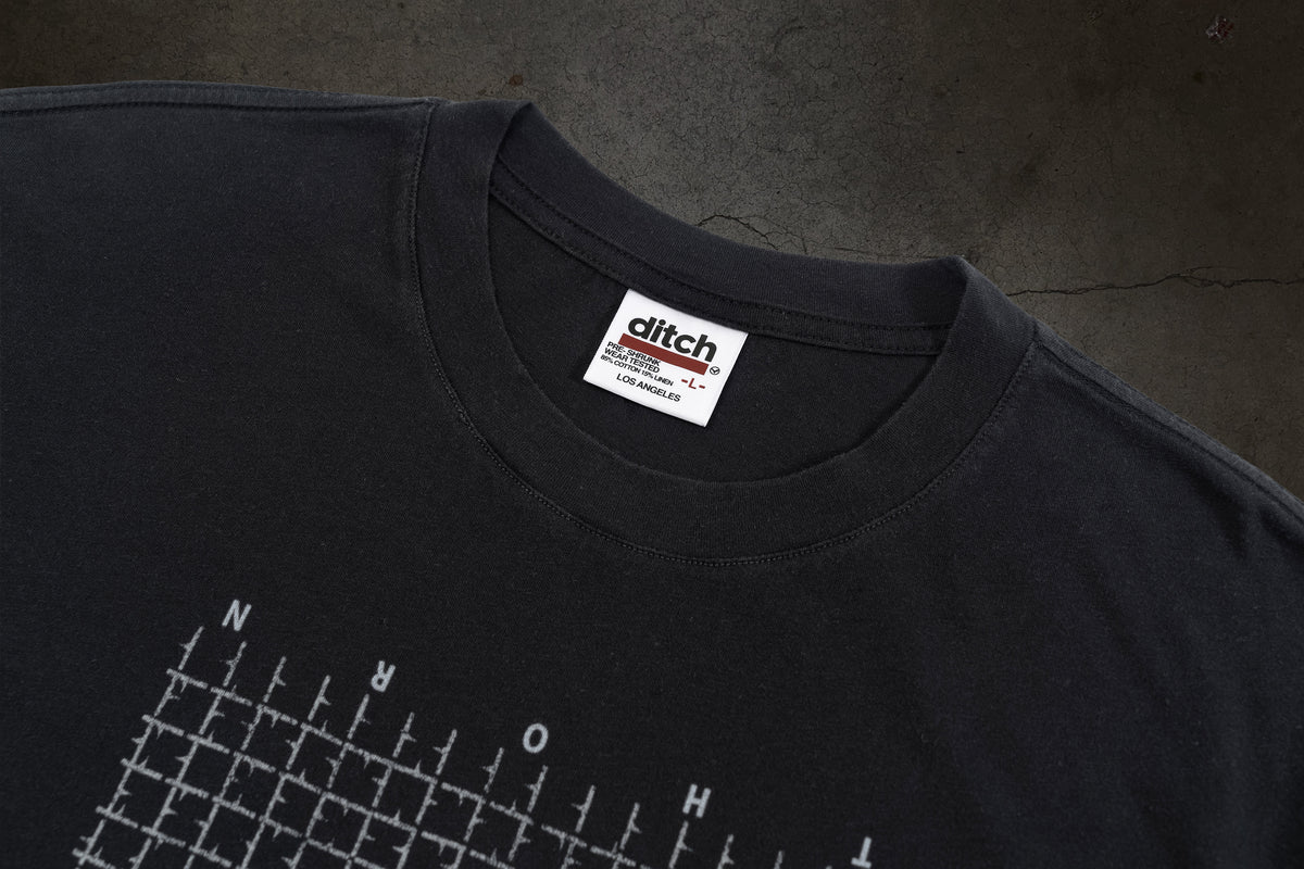 GRAPH TEE (COAL)