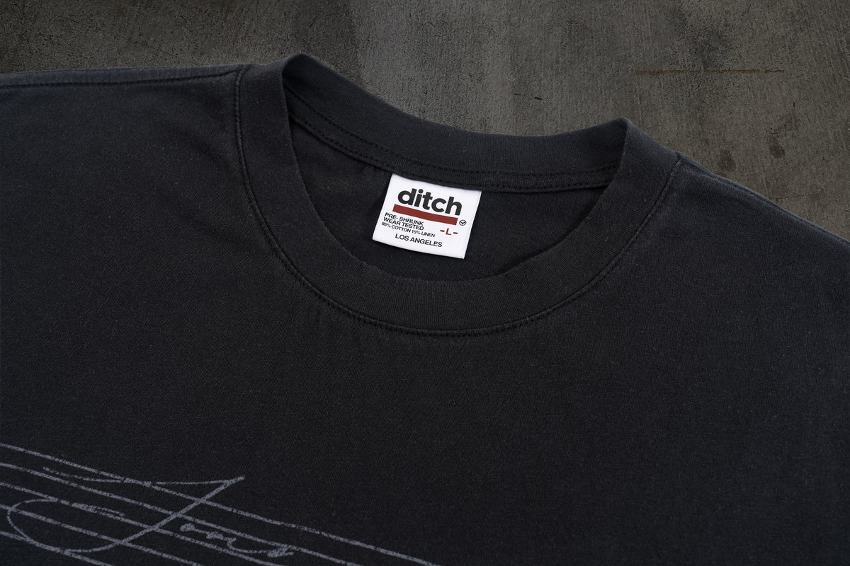 POEM TEE (COAL)
