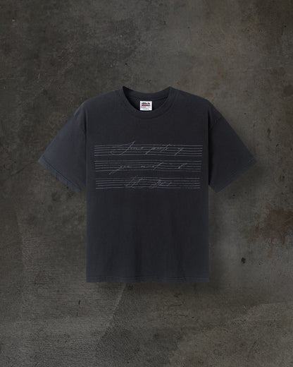 POEM TEE (COAL)