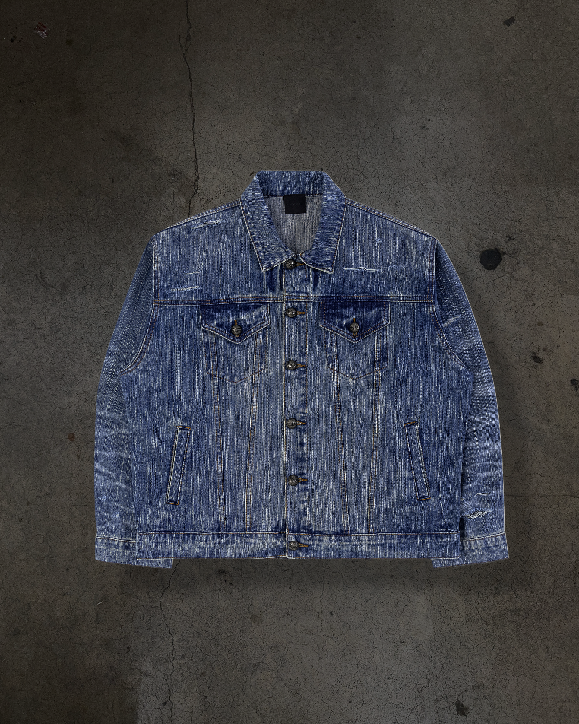 FADED DENIM JACKET (LIGHT WASH) – ditch