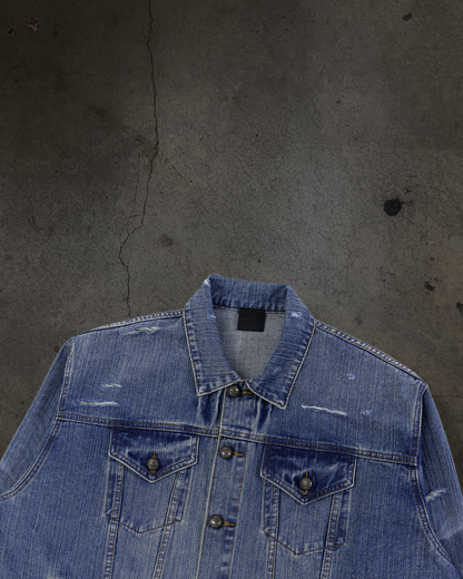 FADED DENIM JACKET (LIGHT WASH)