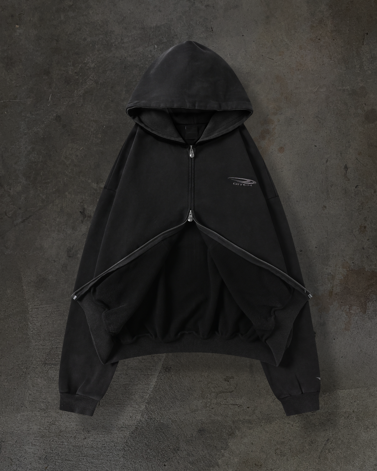 ATHLETIC ZIPUP (COAL)